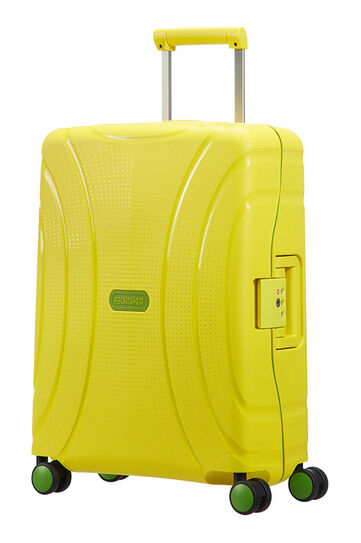 sennep sympatisk mangel American Tourister Lock'n'Roll Kuffert med 4 hjul 55cm Sunshine Yellow |  Ryanair