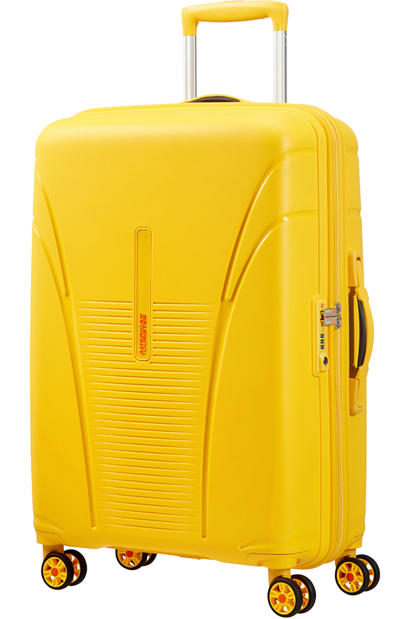 American Tourister Skytracer Kuffert 4 68cm Saffron Yellow Ryanair